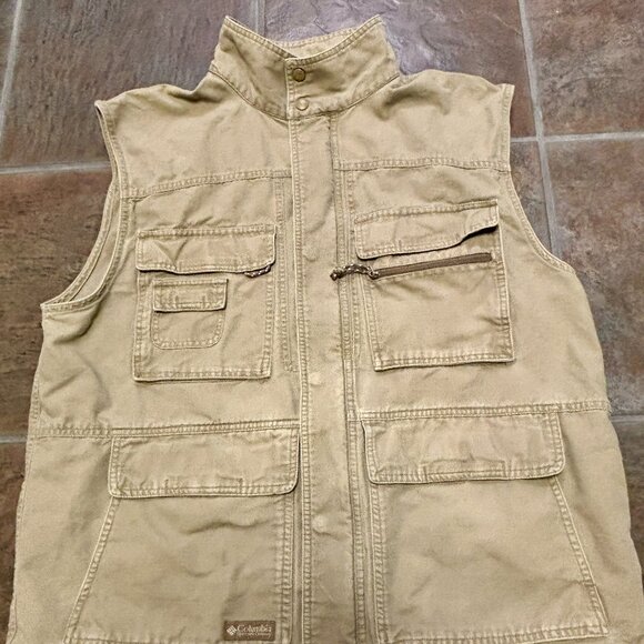 Columbia Other - ~~Columbia Utility Vest Mens XL Hiking Fishing ROC II Full Zip *****CLOTHING I